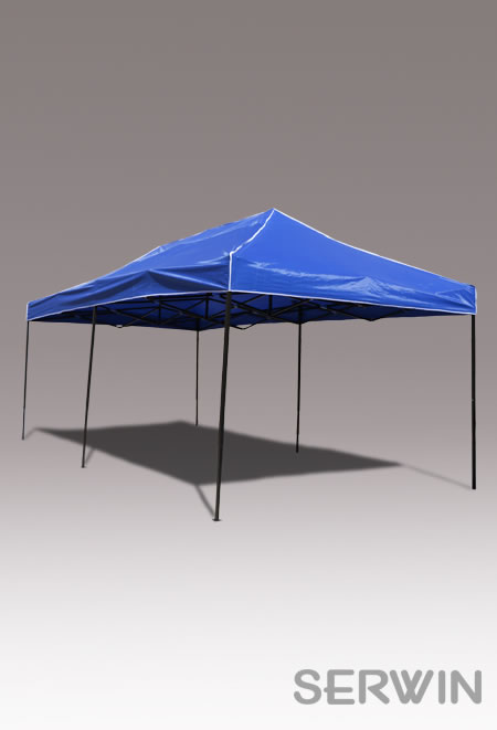 Toldo Plegable, Lona Azul