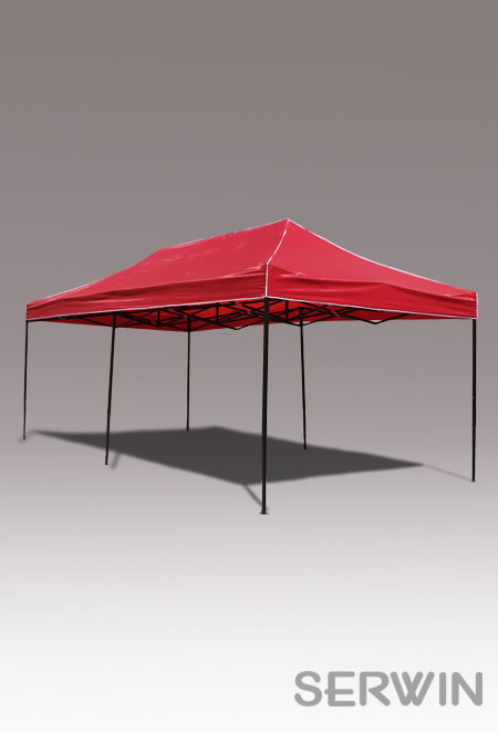 Toldo Plegable, Lona Rojo